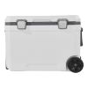 VEVOR Portable Cooler, 45 QT Wheeled Cooler with Ice Retention, Heavy-Duty Handles and Cup Holder