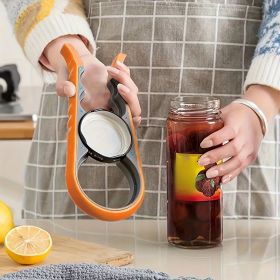 1pc Jar Opener Bottle Opener, Can Opener For Weak Hands