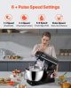 Stand Mixer 8.3 QT Electric Dough Mixer 660W 6 + P Speeds Kitchen Food Beater