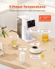 VEVOR Instant Hot Water Dispenser, Countertop Boiling Water Dispenser with Adjustable 6 Temperatures & 7 Water Volumes, 101oz Removable Water Tank