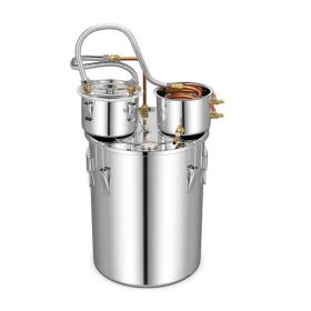 5/10 Gal 22/38 L Water Alcohol Distiller for DIY Whisky-10 Gal