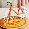 Fun-Shaped Pizza & Cookie Cutter – Bicycle-Themed Stainless Steel Tool for Kids & Adults