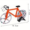 Fun-Shaped Pizza & Cookie Cutter – Bicycle-Themed Stainless Steel Tool for Kids & Adults