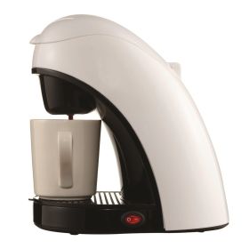 Brentwood Single Cup Coffee Maker (Color: White)